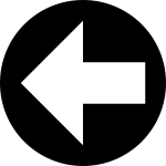 Arrow Circle Left SVG Icon